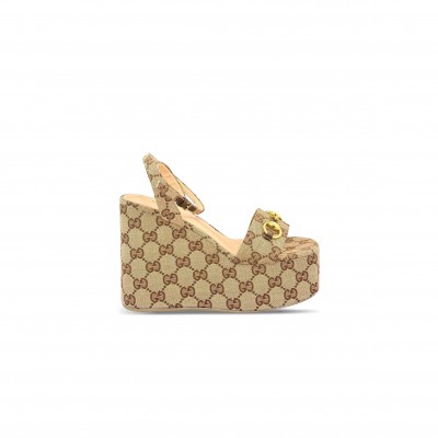 GUCCI PLATFORM SANDAL 813172 FAD2V 3213